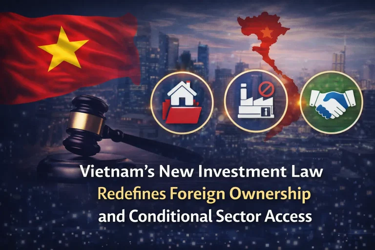 Foreign Ownership Restrictions in Vietnam: Conditional Sectors Explained