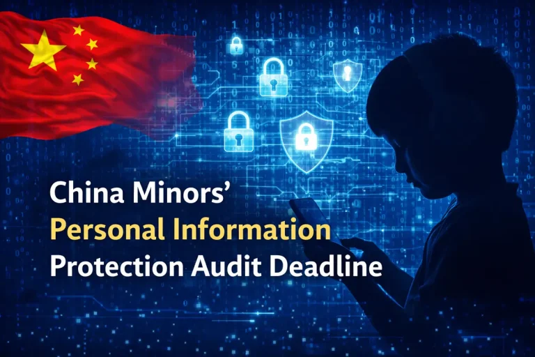 China Minors’ Personal Information Protection Audit Deadline