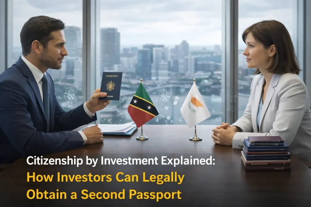 Citizenship by Investment Explained How Investors Can Legally Obtain a Second Passport
